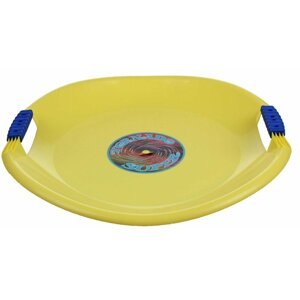 Sáňkovací talíř TORNÁDO SUPER PLASTKON 56 cm ( žlutá      )