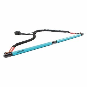 Tréninková tyč s odporovou gumou LivePro (modrá)