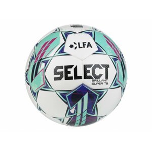 Fotbalový míč Select FB Brillant Super TB CZ Fortuna Liga 2023/24 WHITE GREEN 1164 VEL.5 (bílá/modrá)