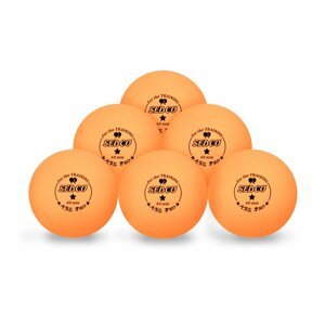 Míčky na stolní tenis SEDCO for TRAINING 1* CELL FREE 6ks (oranžová)