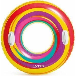 Kruh plavecký Intex 59256 nafukovací 91 cm ( červená      )