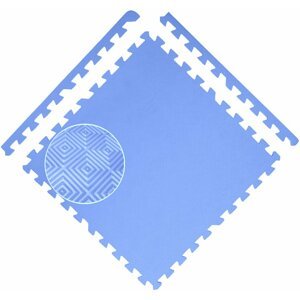 Podložka EVA COLOR 50x50x1,2 cm - SET 4ks ( modrá      )