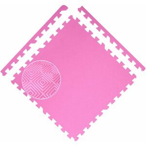 Podložka EVA COLOR 50x50x1,2 cm - SET 4ks ( růžová      )