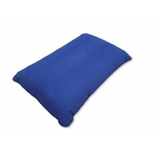 Cestovní polštář nafukovací - podhlavec (modrá)