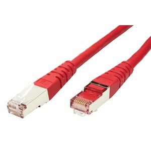 Patch kabel S/FTP Cat 6, 15m - červený