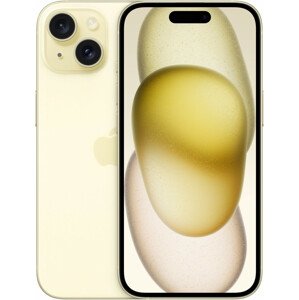 Mobilní telefon Apple iPhone 15 128GB žlutá