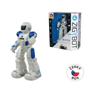 Robot Zigybot Viktor 27cm, 21 funkcí (modrý)
