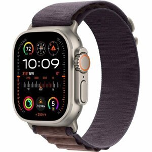 Hodinky Apple Watch Ultra 2 GPS + Cellular, 49mm Titanium Case with Indigo Alpine Loop - Small