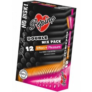 PEPINO Kondomy Double Mix 12 ks