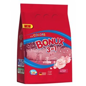 Bonux Color prací prášek Radiant Rose, 20 praní 1,5 kg
