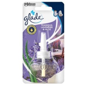 Glade Electric Tranquil Lavender & Aloe náhradní náplň do elektrického osvěžovače 20 ml
