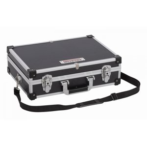 Hliníkový kufr 420x300x125mm černý