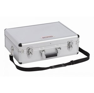 Hliníkový kufr 460x330x155mm stříbrný