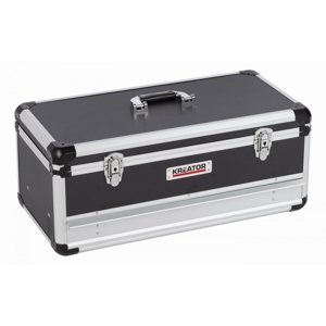 Hliníkový kufr 620x300x255mm 1 zásuvka