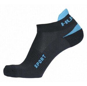 Ponožky Sport antracit/tyrkys (Velikost: XL (45-48))