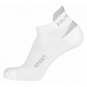 Ponožky Sport bílá/šedá (Velikost: L (41-44))