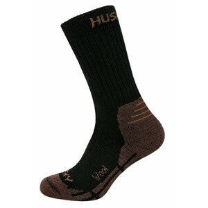 Ponožky All Wool hnědá (Velikost: XL (45-48))