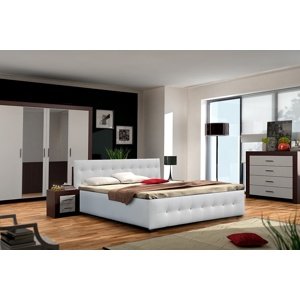 Manželská postel Figaro BIS 180x200cm + rošt, lamino, bez matrace