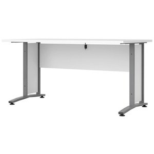 Psací stůl Office 80400/71 dub sonoma/silver grey