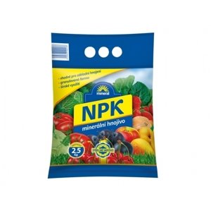 Hnojivo MINERAL NPK granulované 2,5kg