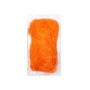Vlákno sisalové oranžové 50g