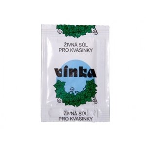 Živná sůl VINKA pro kvasinky 1,6g, sada 5 ks