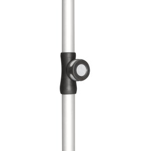 Spodní tyč pro slunečníky Active 28/32 mm stříbrná