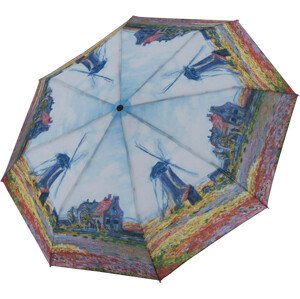 Magic Mini Monet "Větrné mlýny" - dámský plně automatický deštník