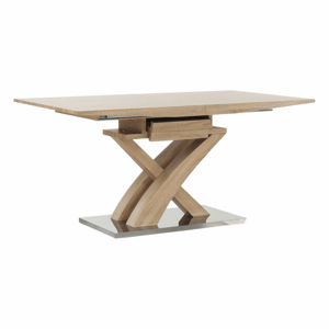 Jídelní stůl, dub, 160-200x90 cm, BONET NEW TYP 2