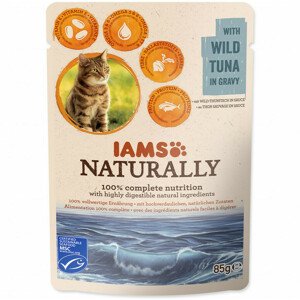 Kapsička IAMS Naturally Adult tuňák v omáčce 85g