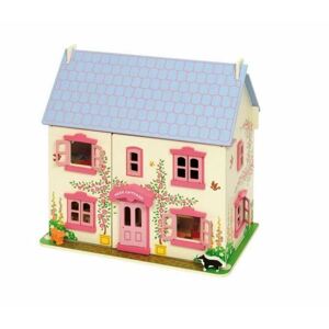 Hračka Bigjigs Toys Růžový domek pro panenky