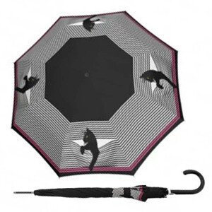 Fiber Flex AC Cozy Cat- dámský holový vystřelovací deštník