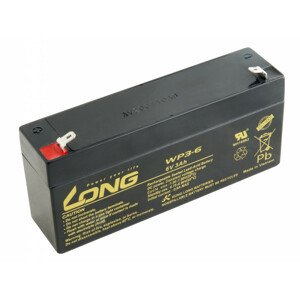Baterie Avacom Long 6V 3Ah olověný akumulátor F1 (WP3-6)