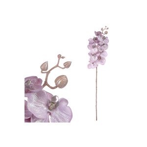 Orchideja velkokvětá, staro-šedivá barva. UKK285-PUR