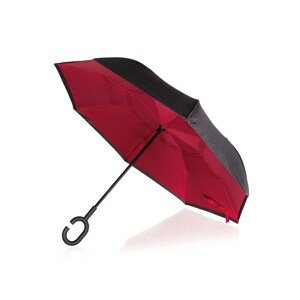 Deštník obrácený 57 cm, červený