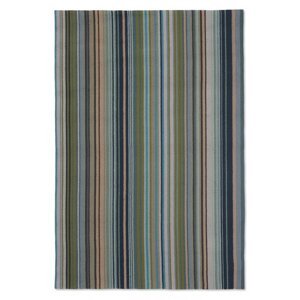 Outdoorový koberec Harlequin Spectro stripes marine/rust 442108 Brink & Campman (Varianta: 160 x 230)