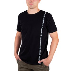 Pánské triko inSPORTline Sidestrap Man (Velikost: XXL, Barva: černá)