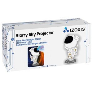 Izoxis 21857 astronautský LED hvězdný projektor