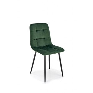 Židle K526 tmavě zelená (1ks=4ks)