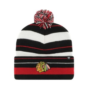 Čepice NHL 47 Brand Power Line Cuff Knit SR (Tým: Chicago Blackhawks, Varianta: Senior)