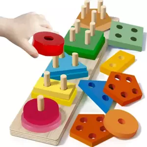 Třídič - dřevěné puzzle Kruzzel 22492