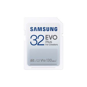 Paměťová karta Samsung EVO Plus SDXC, 32GB, 130MBps, UHS-I U1, Class 10