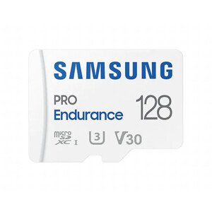 Paměťová karta Samsung PRO Endurance micro SDHC, 128GB, 100MBps, UHS-I U1, Class 10, + Adaptér