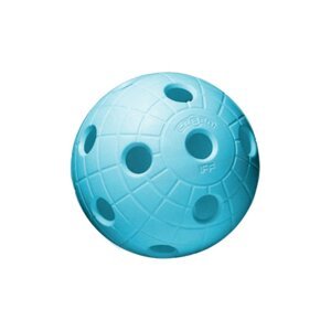 Florbalový míček UNIHOC CRATER (modrá)