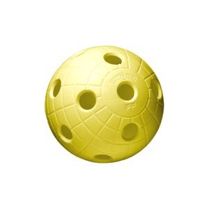 Florbalový míček UNIHOC CRATER (žlutá)