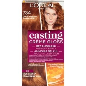 Casting Creme Gloss krémová barva na vlasy 734 Zlatá medová