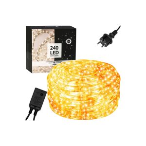 LED světelná hadice - 20m, 480LED, 8 funkcí, IP44, teplá bílá