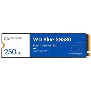 SSD disk Western Digital Blue SN580 250GB M.2 2280, PCIe 4.0 x4, NVMe