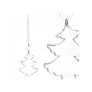 Vánoční ozdoba - Křišťálový stromek 11,5cm