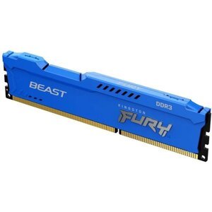 Paměť Kingston FURY Beast Blue DDR3 4GB, 1600MHz, CL10